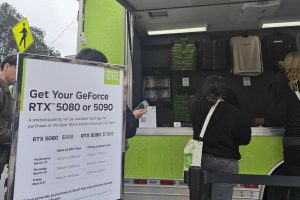 Nvidia sells grand-to-rep RTX GPUs from a ‘meals truck’