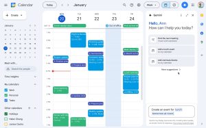 Google Calendar will get dedicated aspect panel for Gemini AI assistant