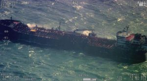 Oil tanker stays effect as cargo ship will get a tow: US and Portugal let UK spearhead North Sea allision probe