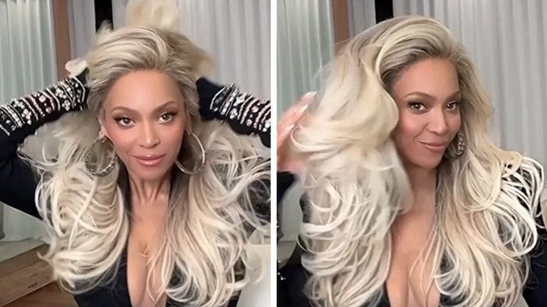 Beyoncé Wears Low-Decrease Dress, Displays Off Flowing Locks in Hair Care Ad
