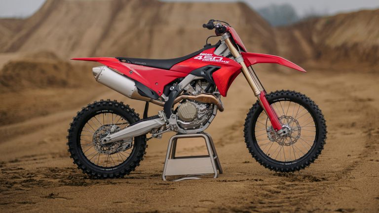 Ducati Desmo450 MX Production Bike Lastly Published
