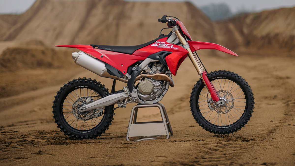 Ducati Desmo450 MX Production Bike Lastly Published