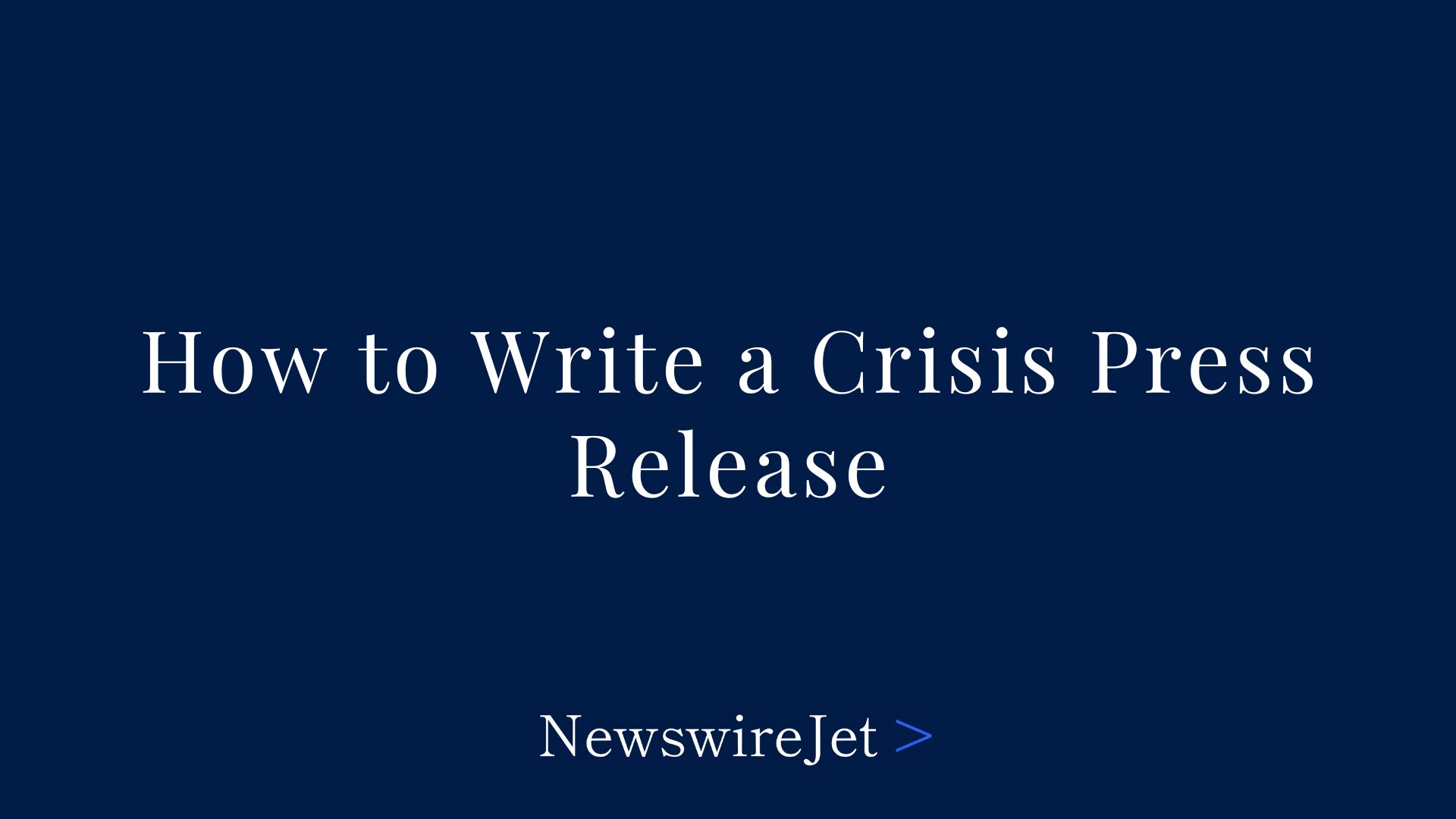 The absolute best device to Write a Disaster Press Free up (w/ Instance + Template)