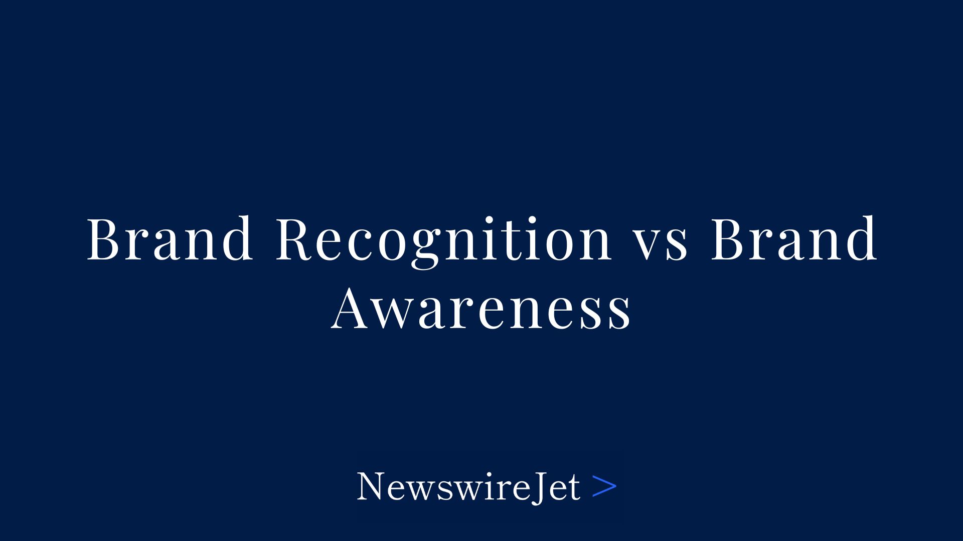 Impress Recognition vs Impress Consciousness: What’s the Proper Distinction?