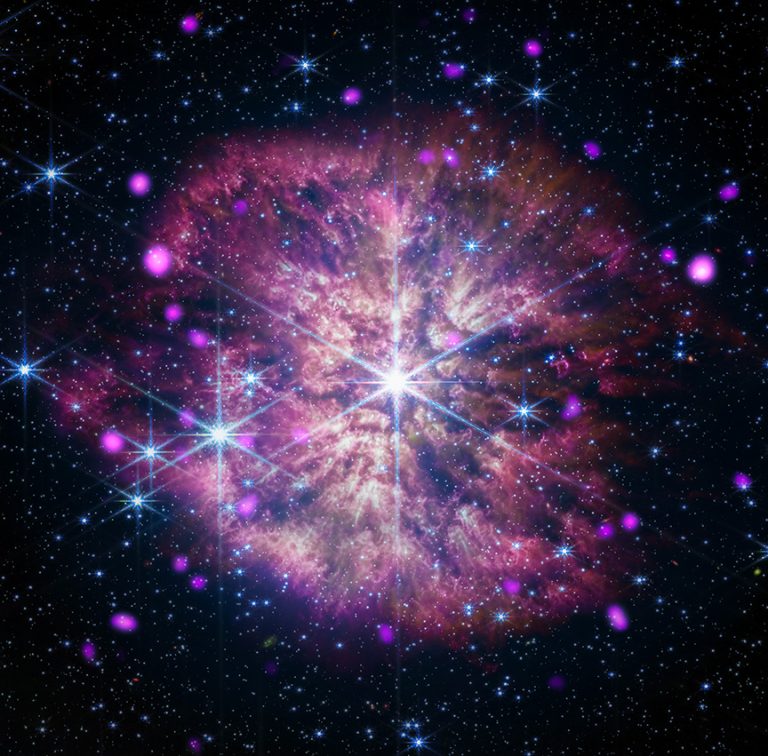 NASA Telescopes Tune Proper into a Shaded Gap Prelude, Fugue