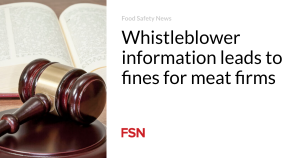 Whistleblower recordsdata leads to fines for meat companies