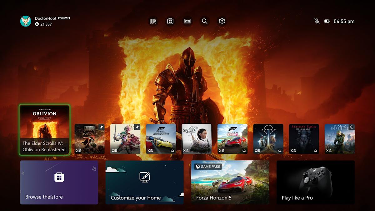 Xbox will point out that it’s good to also pin up to about a favorite video games to your homescreen