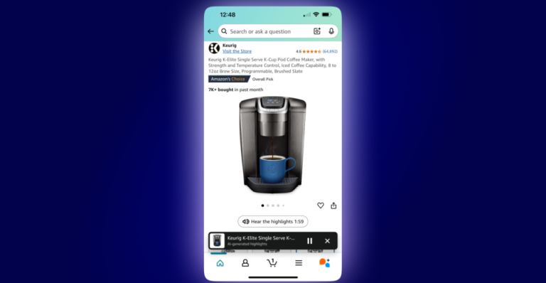 Amazon’s AI voiceovers will negate you through product aspects