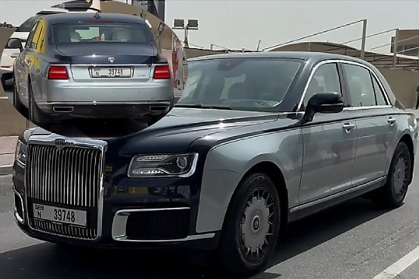 Extremely-luxury ‘Aurus Senat’ Sedan, Promoted By Russian President Vladimir Putin, Noticed In Dubai