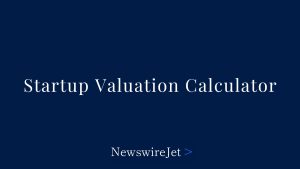 Free Startup Valuation Calculator