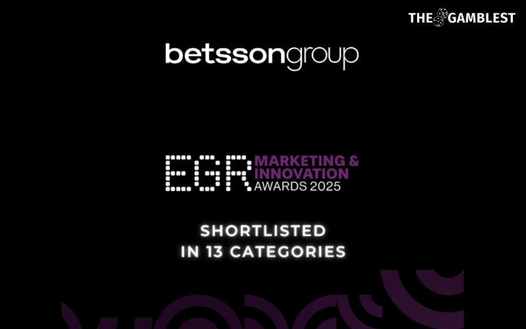 Betsson secures 13 nominations on the EGR Marketing and marketing & Innovation Awards 2025