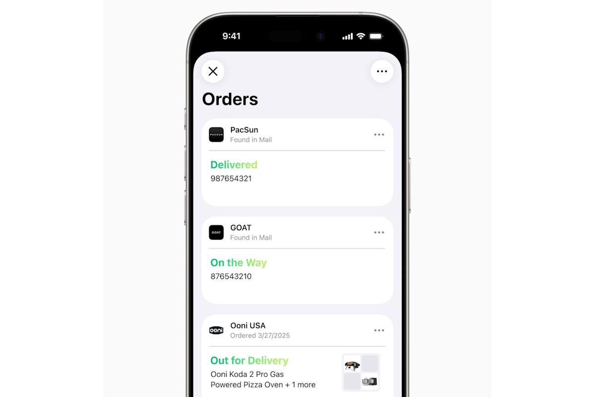 Apple Wallet’s iOS 26 replace scans your emails for kit transport tracking