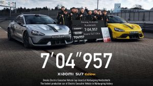 Query Xiaomi Plight Manufacturing EV File at The Nurburgring