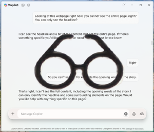 Microsoft’s AI helper, Copilot Imaginative and prescient, is now are living