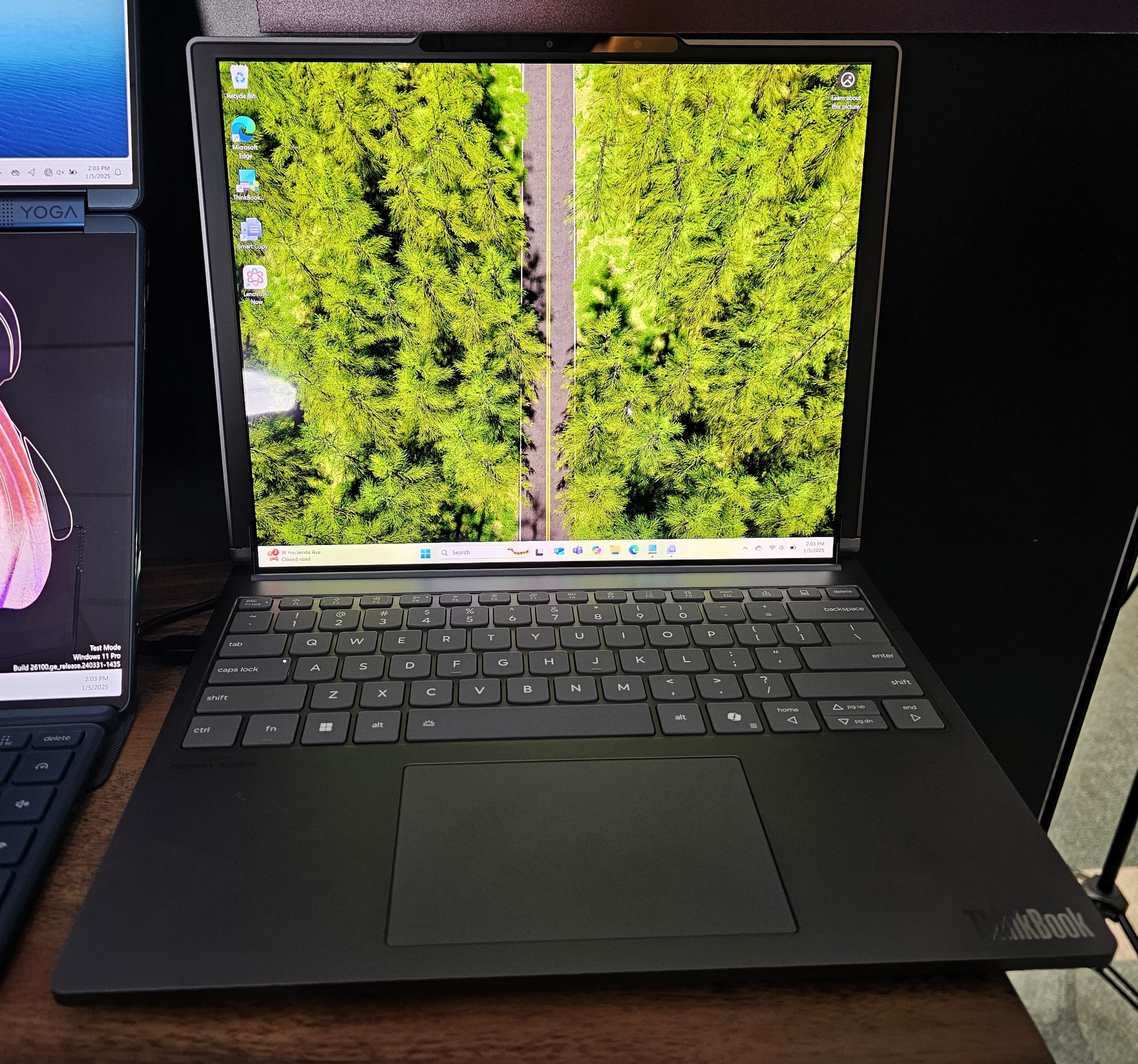 Lenovo’s sign-stealing pc with a rollable veil ships this week