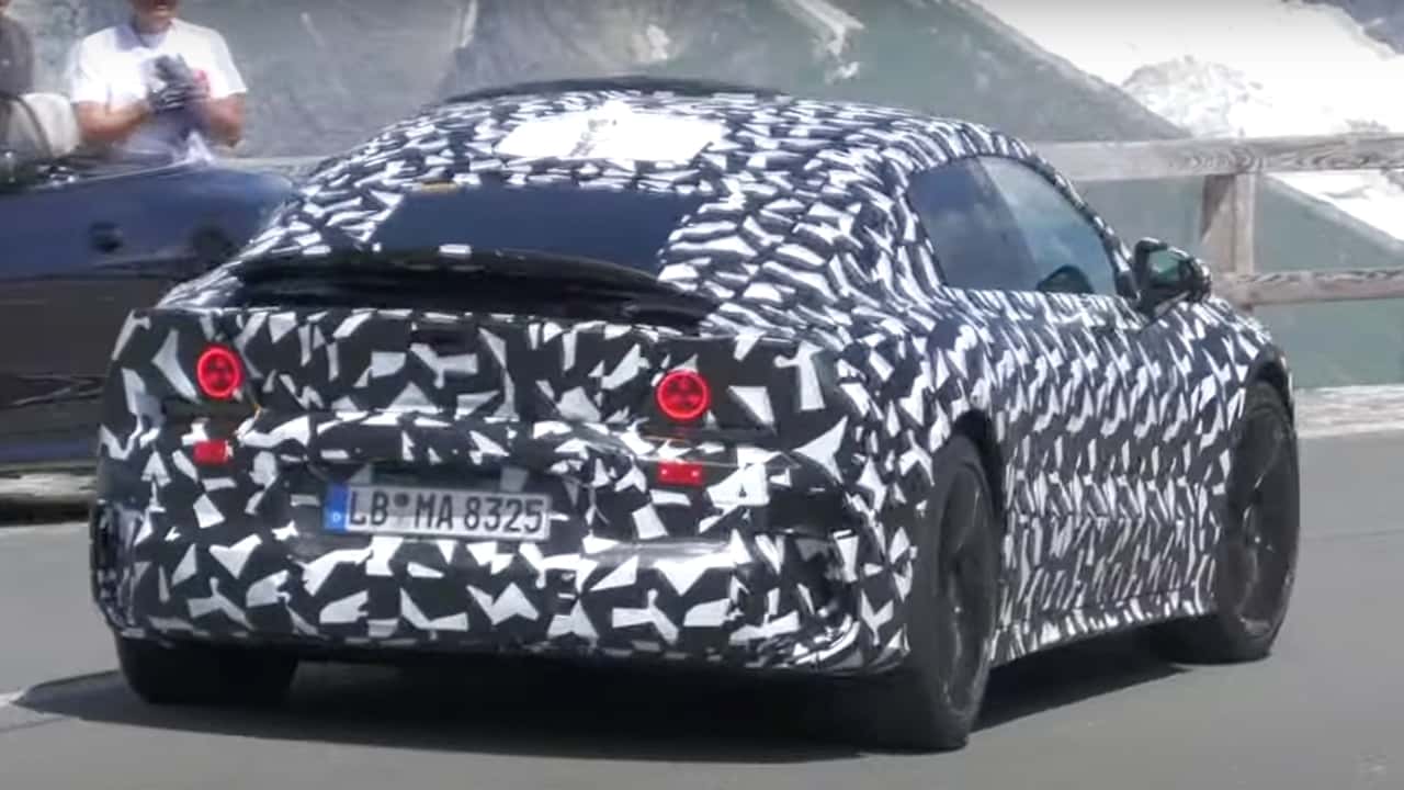 Spied: AMG’s Serene 4-Door Supercar Caught Sorting out In the Alps