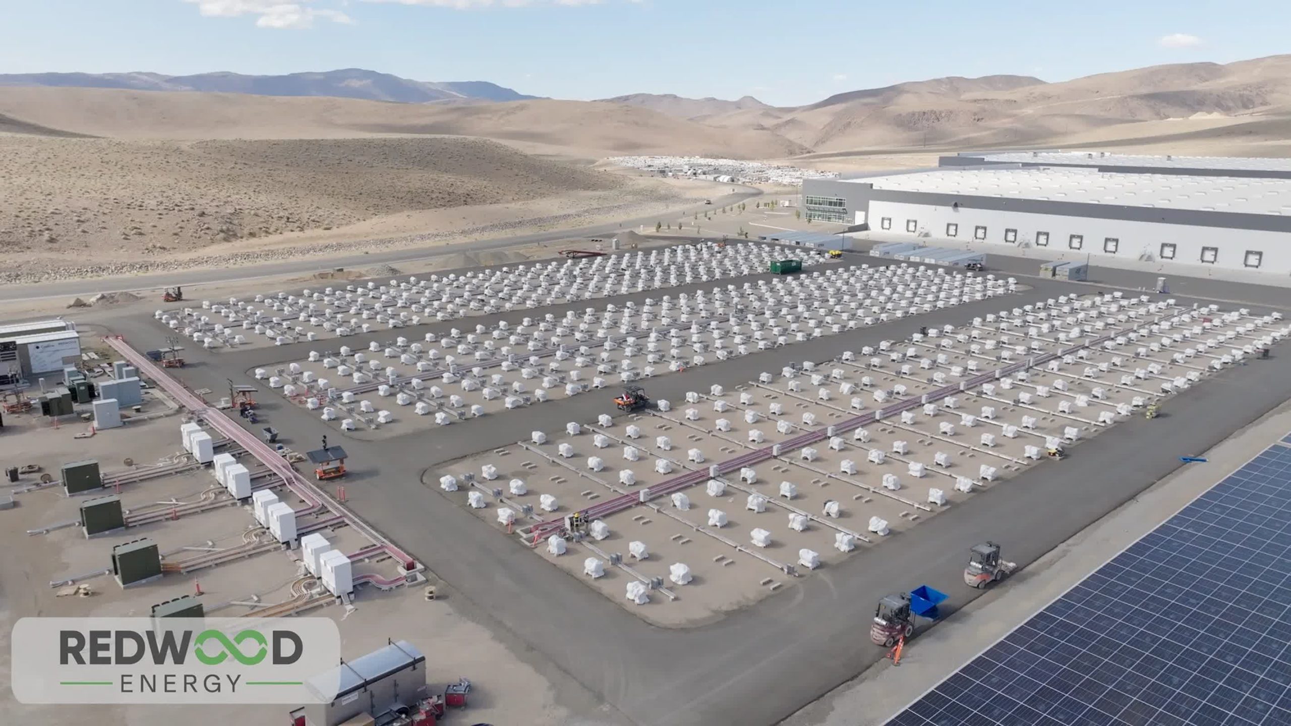 This records center in Nevada runs on solar energy and reused EV batteries in groundbreaking mission