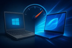 Microsoft says Windows 11 is 2x faster, rather then they feeble primitive PCs to benchmark Windows 10