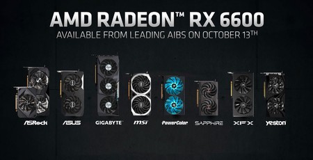 AMD partners birth Radeon RX 6600 graphics playing cards