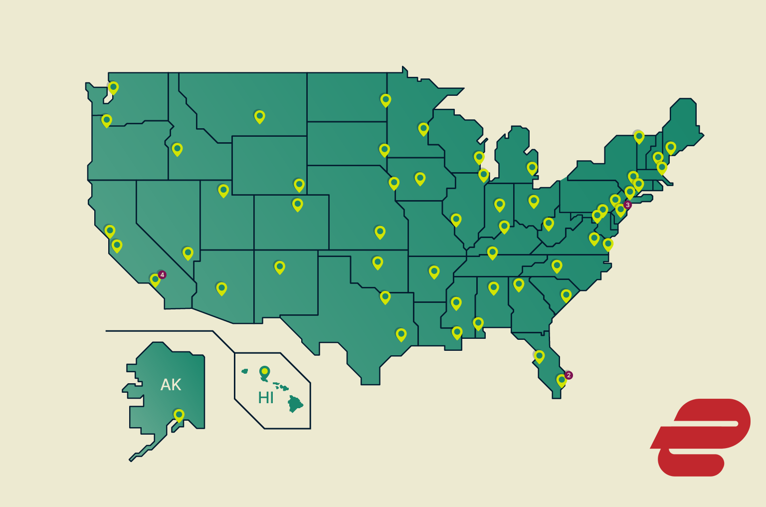 ExpressVPN completes huge U.S. network enlargement