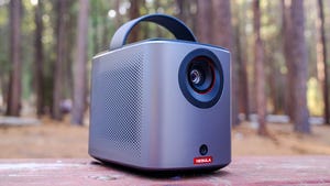 My Secret Weapon for Camping Is This Transportable Projector That is 22% Off