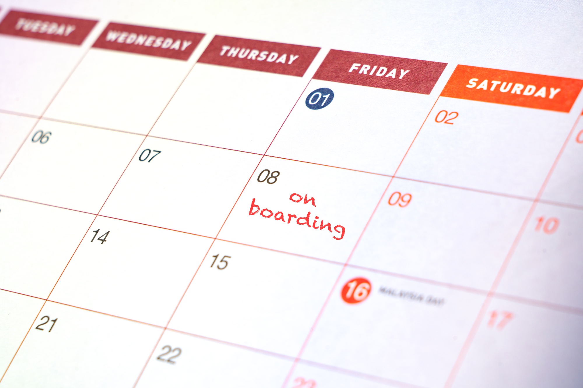 Growing a New Rent Orientation Schedule Template
