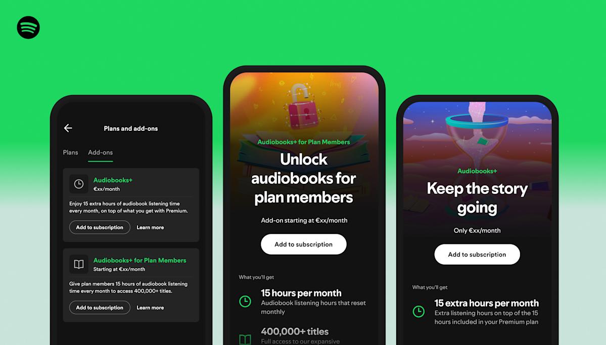 Spotify’s top class audiobook characteristic launches within the US