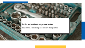 Dotfiles in actuality feel too intimate and private to fraction