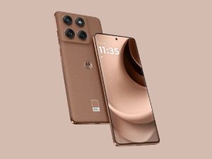 The Motorola Edge 60 Fusion is now on hand in Mocha Mousse in Europe