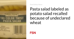 Pasta salad labeled as potato salad recalled thanks to undeclared wheat
