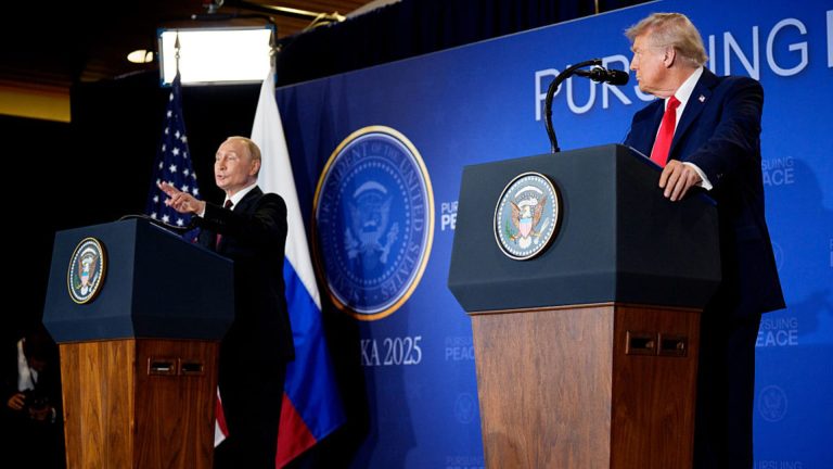 Trump hails assembly with Putin as ‘productive’ after talks over Ukraine fail to achieve a breakthrough