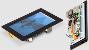 Raspberry Pi’s recent reliable touchscreen demonstrate is upright 5 inches