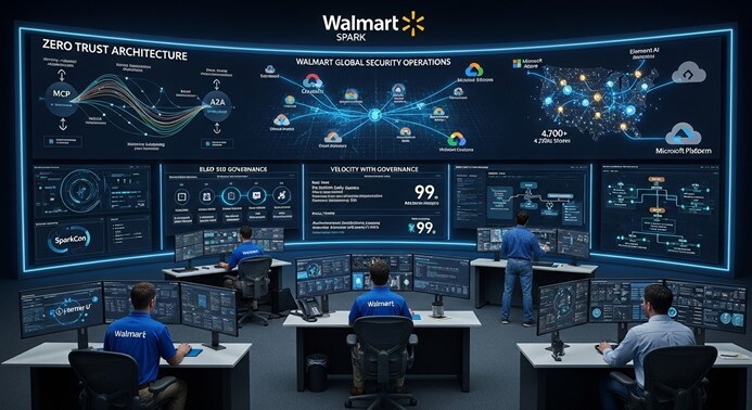 Four abundant finishing up classes from Walmart’s AI security: agentic risks, identity reboot, velocity with governance, and AI vs. AI protection