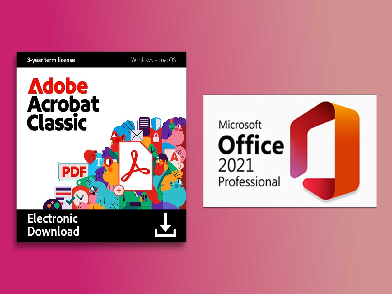 Acrobat meets Office for 83% much less & without the subscription expenses