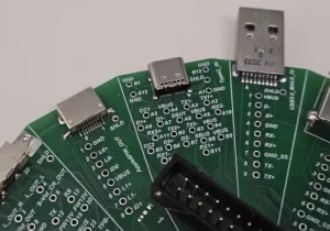 USB testing “wheel” affords a few ports to check homely devices or cables