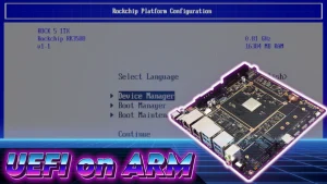 Inserting in UEFI Firmware on ARM SBCs