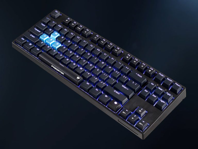 Acer intros Aethon 550 TKL gaming keyboard with as much as 150 hours of battery existence