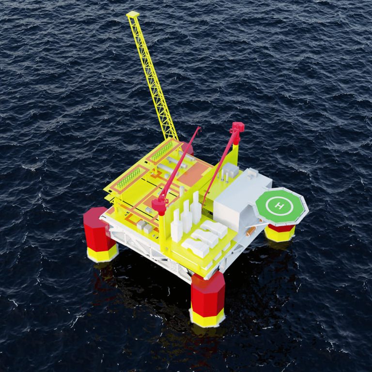 Original beget of semi-sub floating manufacturing unit expands Norwegian firm’s offshore energy providing