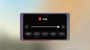 YouTube Top rate provides fine quality audio and 4x playback for iOS, Android and desktop