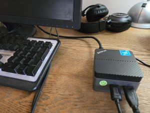 I switched my laptop for a mini PC and I’m by no advance attempting support