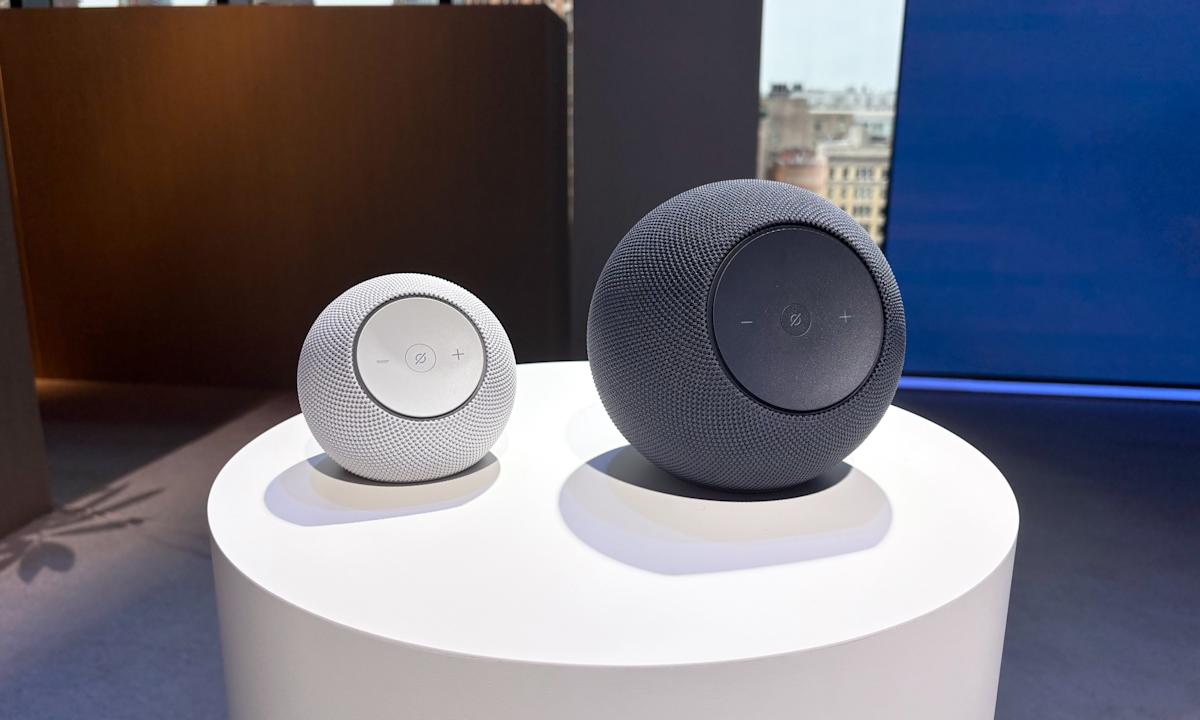 Amazon Echo Studio and Echo Dot Max fingers-on: More bass, round shapes