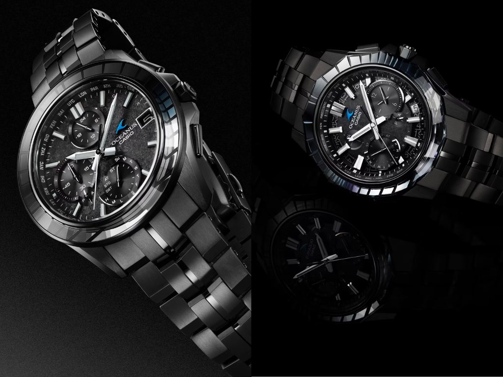 Unusual Casio titanium watches with sapphire bezels launching soon