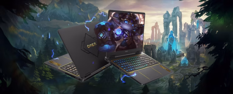HP unveils League of Legends laptop and OMEN 25 gaming note