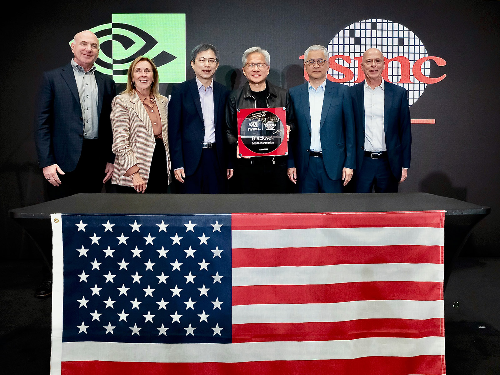 American-made Nvidia AI chips are basically taped out by TSMC in US onshoring push