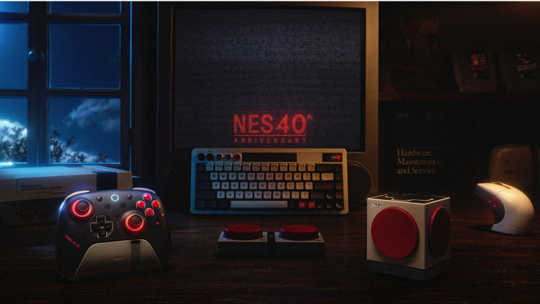 8BitDo drops an NES-inspired assortment for the console’s fortieth anniversary
