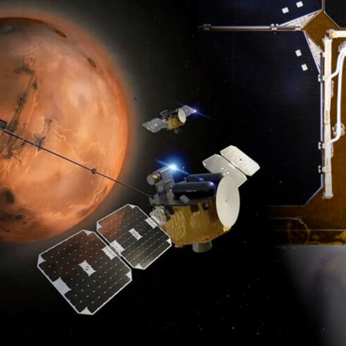 The twin probes correct launched towards Mars dangle an Easter egg on board