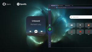 Holy Winamp! Opera puts a music visualizer inner its browser
