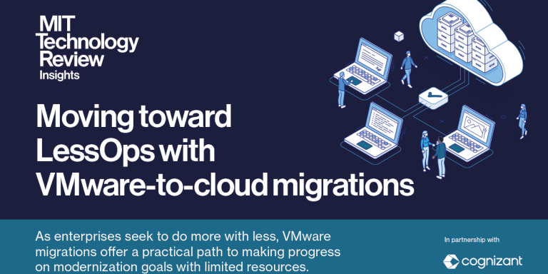 Shifting in the direction of LessOps with VMware-to-cloud migrations