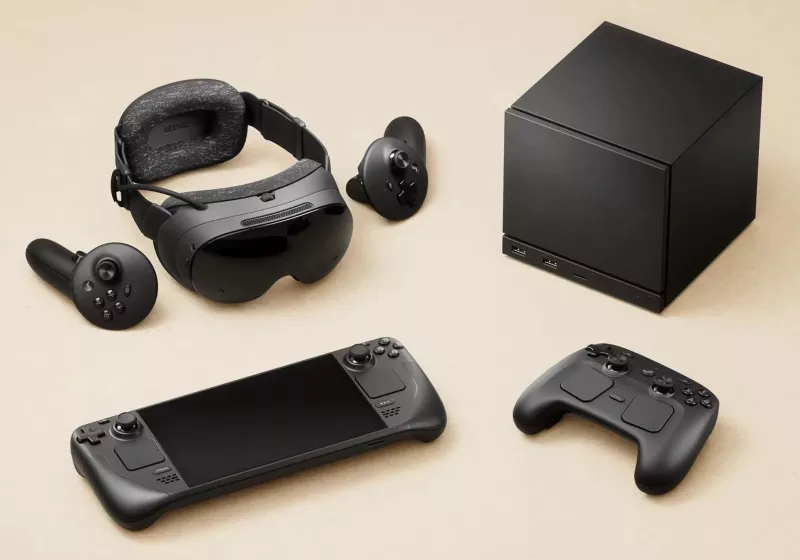 Valve Steam Controller 2, recent Steam Machine PC console, and Steam Physique VR coming in early 2026