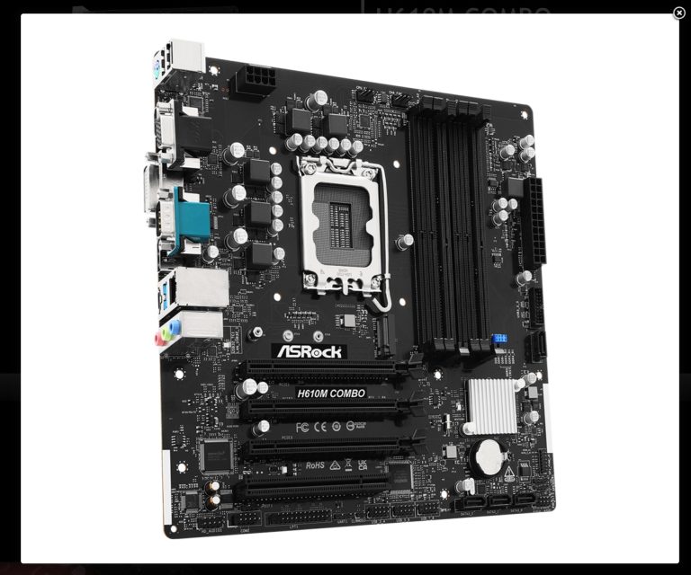 ASRock’s combo motherboard is likely to be a DRAM savior
